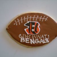 Pict0036.jpg Today I had an order for Cincinnati Bengals cookies. So here it is. Go Bears! hahah!