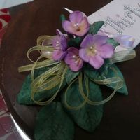 Birthday Cake For My Sister caramel mud cake...and some pretty flowers for a pretty sister