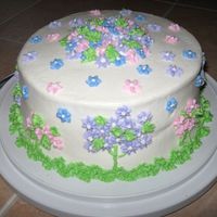 Flowers, Just Practicing Just a practice cake