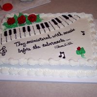 Musician Appreciation All buttercream
