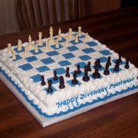 Let's Play Chess Chess pieces are plastic (from an actual game).