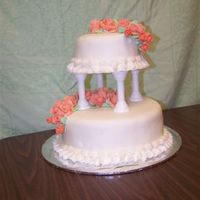 Coarse 3 Final Here's my coarse 3 final cake. It was so fun. So much easier than I thought it was going to be. I took the picture in class, so it&#...