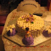 Mother's Day - Spanish I made this cake for my mom and she loved the decor but the flavor even more - all of them were tres leches.