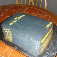 Holy Bible This was a strange request, but it was a learning experience. It is all BC. It was very hard doing the gold pages!