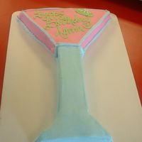 Who Wants A Cosmo?! cut into the shape of a martini glass