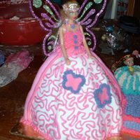 Fairy Princess This is the doll that I decorated, my first try at fondant