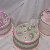 Paisley this was to match an invitation to a 50th wedding anniversary