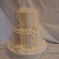 Anniversary Cake Anniversary cake. White with lemon curd. Missing topper because family was adding original at party.