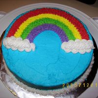 Wilton Class I Cake My first cake that I made in the Wilton Class I.