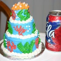 Finding Nemo Smash Cake Smash Cake to match Finding Nemo cake