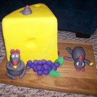 Mice & Cheese This is a dummy cake I used for the Glendale Sugar and Cake Show and for the 4-H county fair. I won 1st in the amateur division at the...