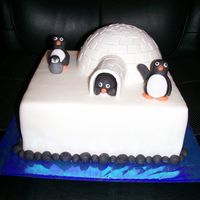 Penguins This version I entered into the Glendale Sugar and Cake Show. I modified it for the 4-H county fair (in additional photos). It's a...