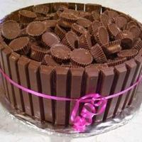 Valentine's Day Candy Cake This is a cake I made for my friend to take to her office holiday party. Tons of work, but worth the effort.