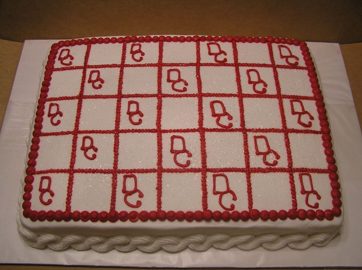 Sheet Cake For School 