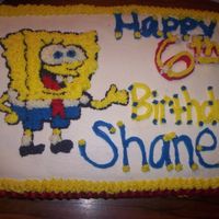 Spongebob Cake I made this cake for a co-worker's sons 2nd birthday.