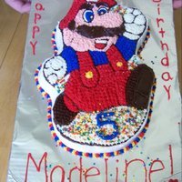Super Mario Brothers Cake Daughter's 5th birthday cake