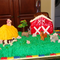 Barnyard Birthday Party Barn Yard for my Nephew