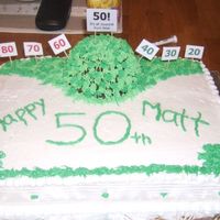 50Th Birthday Easy on me - still just a novice here but having fun! This was for our boss's 50th surprise party. Thanks for the design inspiration,...