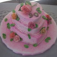 014.jpg I made this for My GreatGrandmothers 90th Bday, We actually put 90 candles on the cake and lit them for her to blow out, lol...with a...