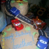 Cars This was made for my nephew's 3rd b-day and with the help of ideas from members from CC, of course mine was more simpler, I was...