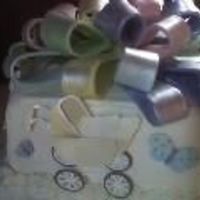 Closeup another view of baby shower pic