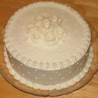 Course 1 Final Cake Final cake for course 1 all white