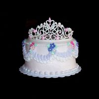 Close Up Of Tiara A close up of the gumpaste tiara.