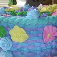 Side 1 This is one side of my basketweave cake