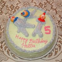 Clown Cake This was a cake that I did in my 3rd Wilton Class. I missed the first class so I didn't bring a cake for the 2nd one not thinking