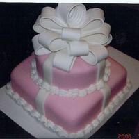 Cancer Patient This cake was done for a lady who had cancer and just finished her first chemo treatment, which is why I made it pink.