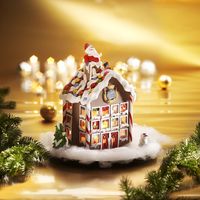 Gingerbread House For Hsb I made this one for a large real estate company for them to use in advertising. It was a lot of work with all the details in the windows...