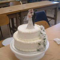 Simple Wed A simple wedding cake