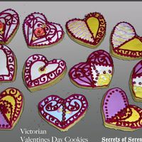 Valentine Victorian Cookies I was in Michales craft store around jan/feb for after xmas discounts on their awesome ornaments. Well I saw one victorian one and bought...