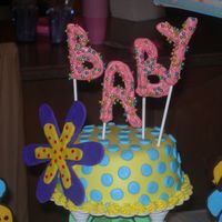 Baby Shower Cake 2 This is the top & my favorite part.