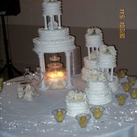 Tiers Of Love I made this cake for my Son's wedding. It was B/C with lemon cake and lemon filling. I used silk flowers for filler.