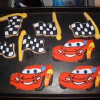 Cars Cookies These are the first decorated cookies that I have made!! I would like to thank Mangia mangia for the know how... This is also my first paid...