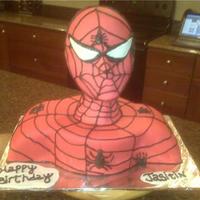 Spiderman Thanks Cake Central for the info on how to do this! Fun cake and didn't take very long (compared to some other cake's i've...