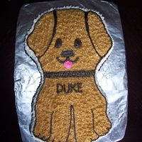 Duke Turned One buttercream icing used for this