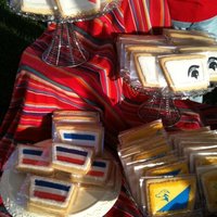 Oar Cookies My kids row, I row, so rowing is something that is part of every day life! These are several different team oars (blades) that I made with...