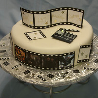 Favorite Movies Cake Simple cake for a friend's 13th birthday party. The decorations had to be non-editable so that the young lady could save them. They...