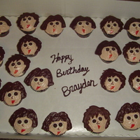 Dora & Diego Cupcakes I did these for my son's birthday party at school