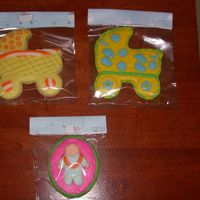 Baby Shower Cookies sugar cookies covered in mmf