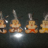 Judo Bear Cookies My husband is a Judo instructor and I made these cookies for his students.