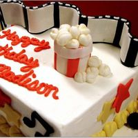 High School Musical Buttercream with gumpaste