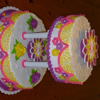 Flower Fantasy This was my final asignment for my PME 3 course. I'm very pleased with the final result. It took my a day of two to make the flowers...