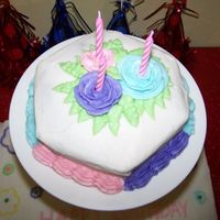 Bailey's Third Birthday Topper. This is the top to my nieces Dora Cake.