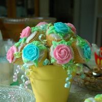 Rose Cupcake Bouquet This is my first attempt at roses- very happy with how they turned out! This is also my first ever cupcake bouquet. I decided to do this as...