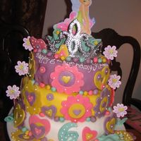 Yleanas_6Th_Birthday_Cake_020.jpg After watching Ace of Cakes on Food Network, I was inspired to learn about fondant. My daughter & I tackled this project together. This...