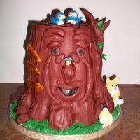 Tree Cake This cake is one of Debbie Brown's designs in her book "Enchanted Cakes". It is covered with cherry chocolate fondant. All...