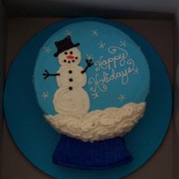 Snowglobe I made this one for my kids school bus driver for Christmas.